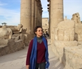 Prof Salima Ikram at Luxor Temple